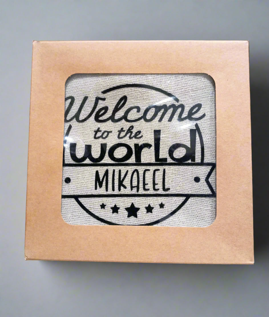 soft pastel wooden blocks to mark baby's growth