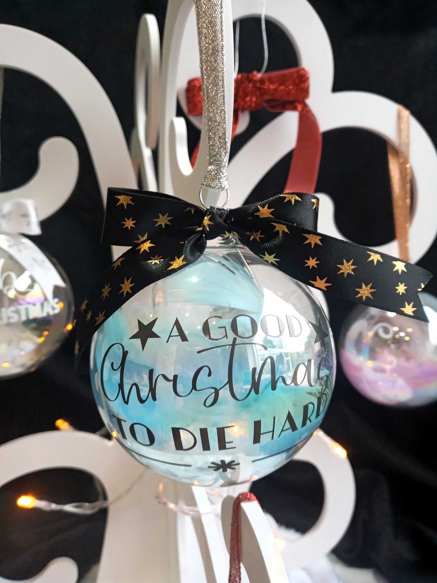 Personalised Glass Bauble