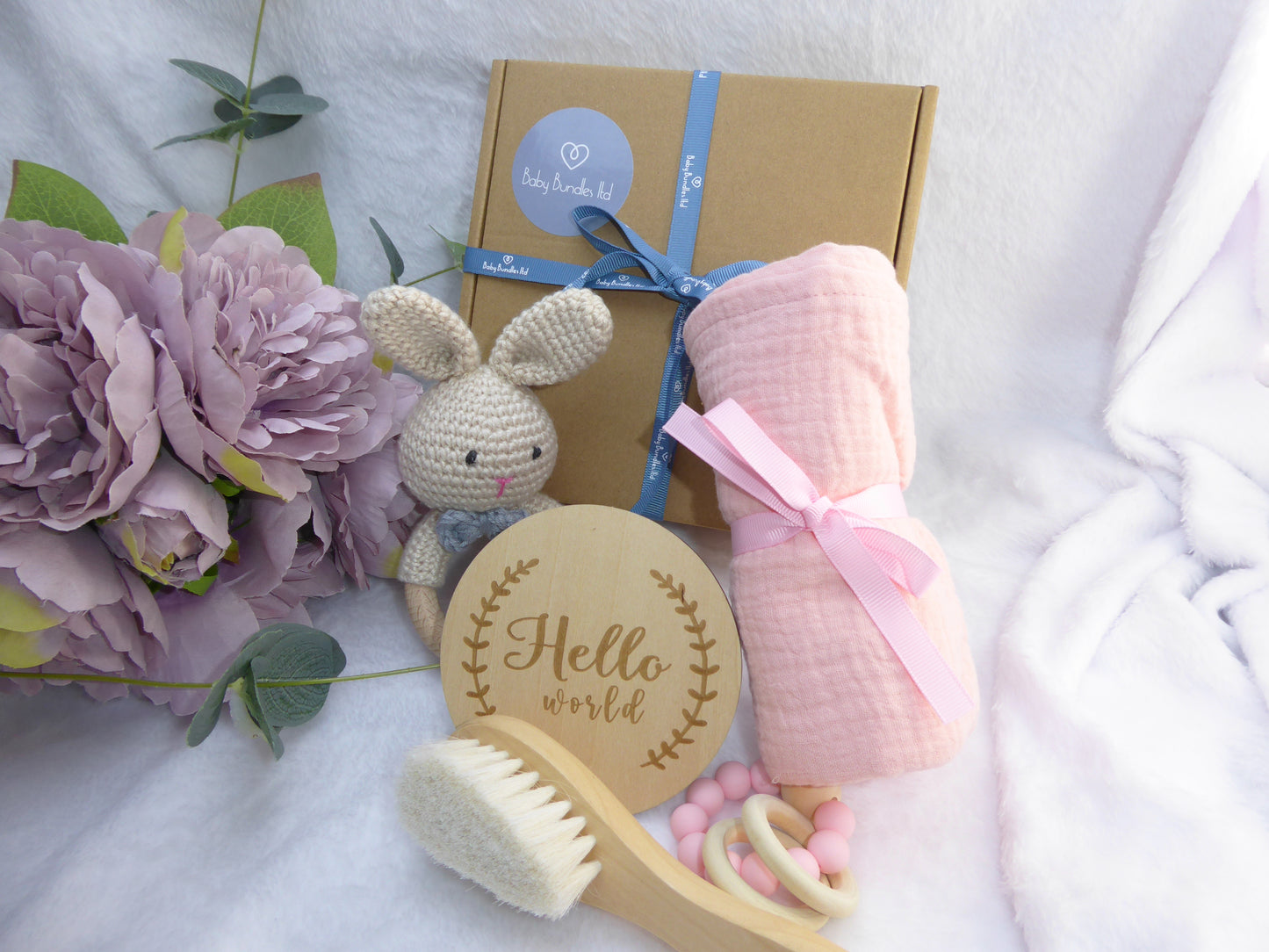 Crochet Rabbit Gift Set
